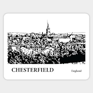 Chesterfield England Magnet